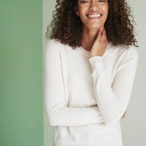 Mongolian Cashmere Crewneck Sweater NWT